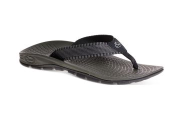 Image of Chaco ZVolv Flip Sandal - Men's-Geyser Black-Medium-10