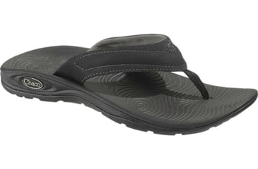 Image of Chaco ZVolv Flip Synth Sandal - Women's-Black-Medium-11 US