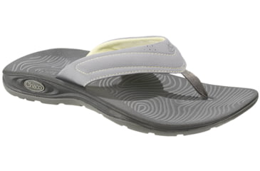 Image of Chaco ZVolv Flip Synth Sandal - Women's-Gunmetal-Medium-10