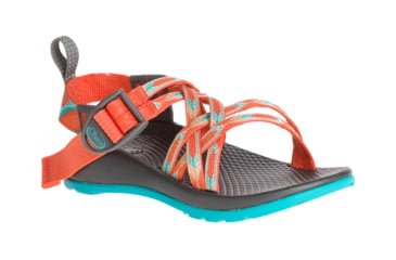 Image of Chaco ZX1 Ecotread Kids Sandal, Zigzag Coral, 2, J180010-2