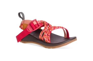 Image of Chaco ZX1 Ecotread Sandal - Kid's, Helix Peach, 1 US J180026-01.0