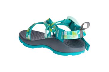 Image of Chaco ZX1 Ecotread Sandal - Kid's, Puzzle Opal, 1 US J180028-01.0