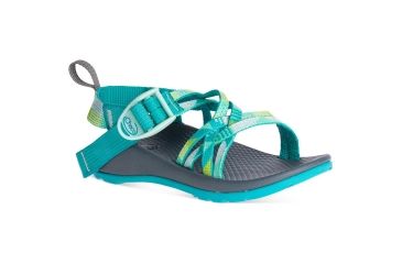 Image of Chaco ZX1 Ecotread Sandal - Kid's, Puzzle Opal, 1 US J180028-01.0