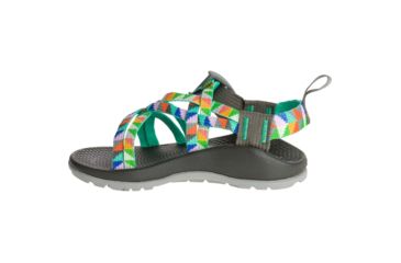 Image of Chaco ZX1 Ecotread Sandal - Kid's, Camper Turquoise, 1 US J180234-01.0