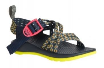 Image of Chaco ZX1 Ecotread Sandal - Kid's-Rainbow-3 Youth