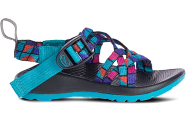 Image of Chaco ZX1 Ecotread Sandal - Kid's, Break Teal, 3, J180264-03.0