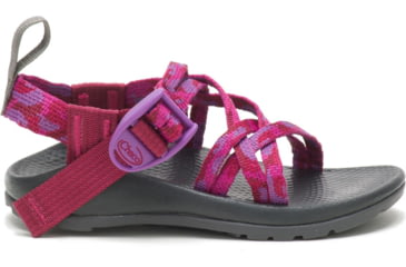 Image of Chaco Zx1 Ecotread Sandals - Kids, Sweeping Fuchsia, 3, Medium, JCH180354-3
