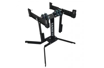 Image of Challenge Targets Commercial Grade Double Swinger Target, Black, CT-DBL-SWINGER