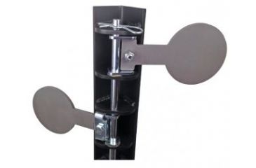 Image of Challenge Targets Commercial Grade Rimfire Dueling Tree, Black CT-DUEL-TREE-RF
