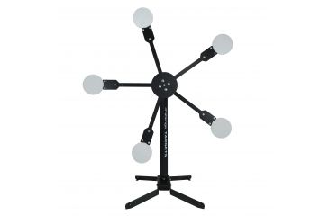 Image of Challenge Targets Commercial Grade Texas Star Target, Black, CT-TEXAS-STAR