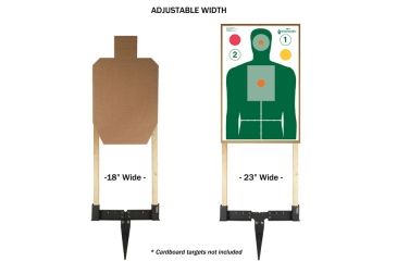 Image of Challenge Targets Hurricane Target Stand, Black TS300