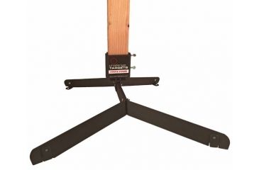 Image of Challenge Targets IPSC A-C Zone Rifle Target - Static Stand, Black SS-RM-80020-R