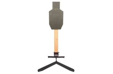 Image of Challenge Targets IPSC A-C Zone Rifle Target - Static Stand, Black SS-RM-80020-R