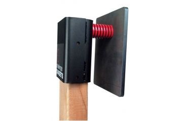 Image of Challenge Targets Stake Target - 6" Square - Handgun Rated, Black GS-RM-80025-H