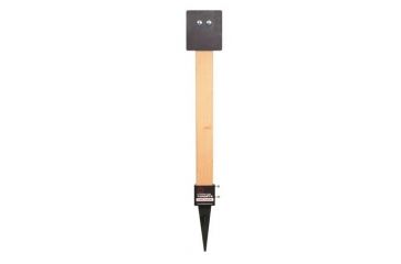 Image of Challenge Targets Stake Target - 6" Square - Handgun Rated, Black GS-RM-80025-H