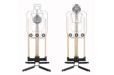 Image of Challenge Targets Steel 8 in. Training Target Holder with Heavy Base PS-SD-TH-8-H