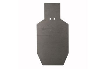 Image of Challenge Targets Steel Target - IPSC A,B,C Zone - Rifle Rated, Black GS-RM-80020-R