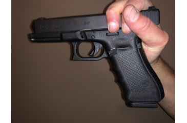 Image of One-handed chamber check, or a John Wick press check. 