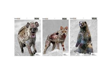Image of Champion Traps and Targets 46056 Zombie Visicolor Vicious Animal Variety Pack 12x18 6 Pack