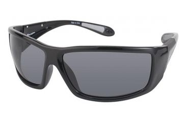 Image of Champion Eyes 6017 Single Vision Prescription Sunglasses CU601701 - Frame Color Shiny Black
