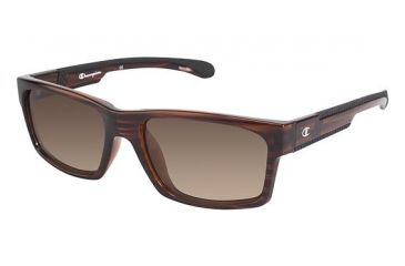 Image of Champion Eyes 6019 Single Vision Prescription Sunglasses CU601903 - Frame Color Brown Tortoise