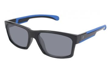Image of Champion Eyes 6019 Single Vision Prescription Sunglasses CU601901 - Frame Color Shiny Black