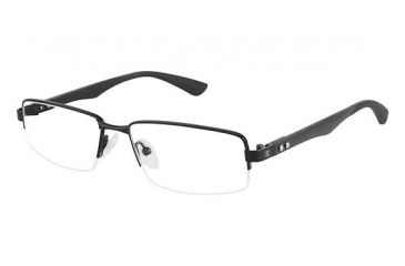 Image of Champion Eyes 1005 Single Vision Prescription Eyeglasses - Frame MATTE BLACK, Size 54/16mm CU100502