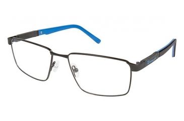 Image of Champion Eyes 2019 Progressive Prescription Eyeglasses - Frame Black-Blue, Size 56/17mm CU201903