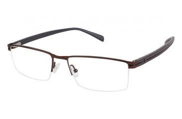 Image of Champion Eyes 4007 Bifocal Prescription Eyeglasses - Frame SHINY BROWN, Size 59/18mm CU400703