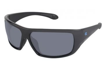 Image of Champion Eyes 6020 Progressive Prescription Sunglasses CU602001 - Frame Color Shiny Black