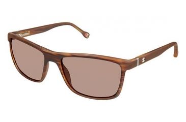 Image of Champion Eyes 6032 Single Vision Prescription Sunglasses CU603202 - Frame Color Brown Tortoise