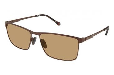 Image of Champion Eyes 6041 Single Vision Prescription Sunglasses CU604102 - Frame Color Dark Brown