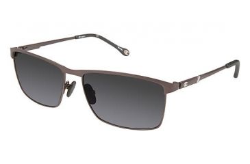 Image of Champion Eyes 6041 Single Vision Prescription Sunglasses CU604101 - Frame Color Dark Gunmetal