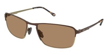 Image of Champion Eyes 6043 Progressive Prescription Sunglasses CU604302 - Frame Color Brown Green