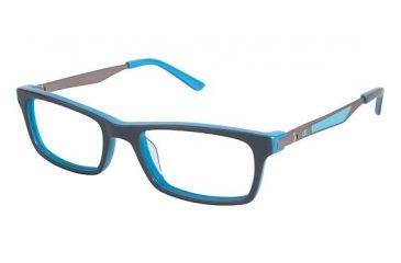 Image of Champion Eyes 7004 Single Vision Prescription Eyeglasses - Frame SHINY GREY, Size 49/17mm CU700402