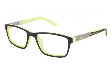 Image of Champion Eyes 7005 Progressive Prescription Eyeglasses - Frame BLACK/GREEN, Size 49/16mm CU700501