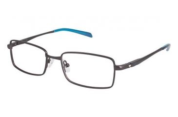 Image of Champion Eyes 7007 Bifocal Prescription Eyeglasses - Frame MATTE GUN, Size 50/16mm CU700701