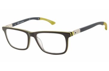 Image of Champion GOODLUCK Progressive Prescription Eyeglasses - Frame GREY/LIME, Size 52/16mm CUGOODLUCK02