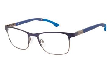 Image of Champion HATTRICK Progressive Prescription Eyeglasses - Frame NAVY/GUNMETAL, Size 50/18mm CUHATTRICK03