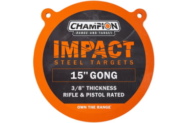 Image of Impact Steel Gong Targets