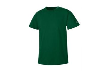 Image of Champion Mens Short Sleeve T-Shirt, Dark Green, Small T425 S 14