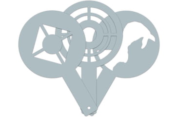 Image of Champion Steel Target Painting Stencils, 3 Pack, Steel, 44120