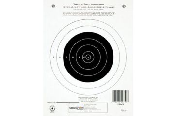 Image of Champion Target 50 yd. Small Bore Rifle (Single Bull)