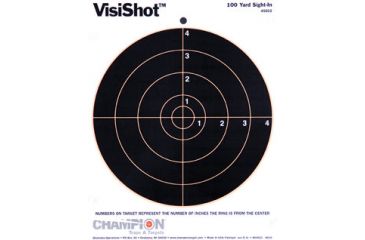 Image of Champion Target VisiShot 8 inch Bull Targets
