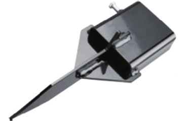 Image of Champion Traps and Targets 2x4 Target Stand Ground Stake Bracket, Black, 44104, EDEMO1