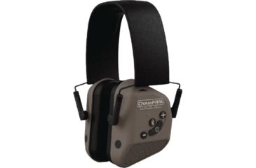 Image of Champion Traps and Targets Electronic Pro Elite Hearing Protection Ear Muffs 26db Gy