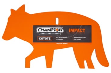 Image of Champion Traps and Targets Impact Steel Bobcat 3/8in Rifle Rated Target