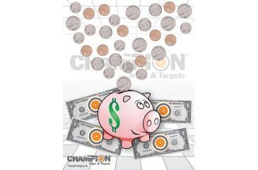 Image of Champion Traps and Targets Full-Color Targets Put Your Where Your Mouth Is, 8.5x11 Inches, 12 Per Package, 01003804