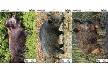 Image of Champion Traps and Targets VisiColor Real Life Targets Pigman Variety Pack 12x18 Inches