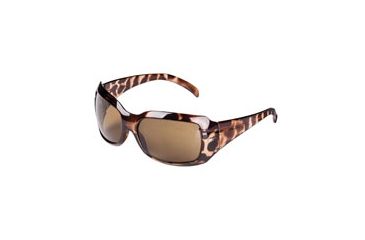 Image of Womens Bella Ballistica Shooting Glasses,Brown Frame,Polycarbonate Lens